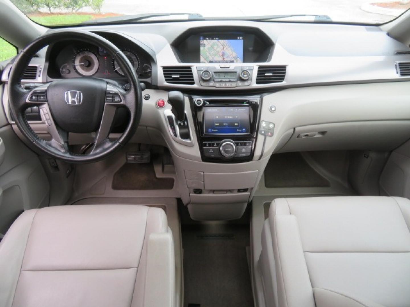 2014 Silver /GRAY Honda Odyssey EX-L (5FNRL5H68EB) with an 3.5L V6 SOHC 24V engine, 6-Speed Automatic transmission, located at 4301 Oak Circle #19, Boca Raton, FL, 33431, (954) 561-2499, 26.388861, -80.084038 - You are looking at Gorgeous Low Mileage 2014 Honda Odyssey EX-L Braunability Freedom Van Handicap Van Wheelchair Van Conversion Van with 25K Original Miles, Power Side Entry Ramp with Kneeling Van Function, Passenger Side Quick Lock System (same as ez lock), Quick Release Front Seats, Tie Down Syste - Photo#74